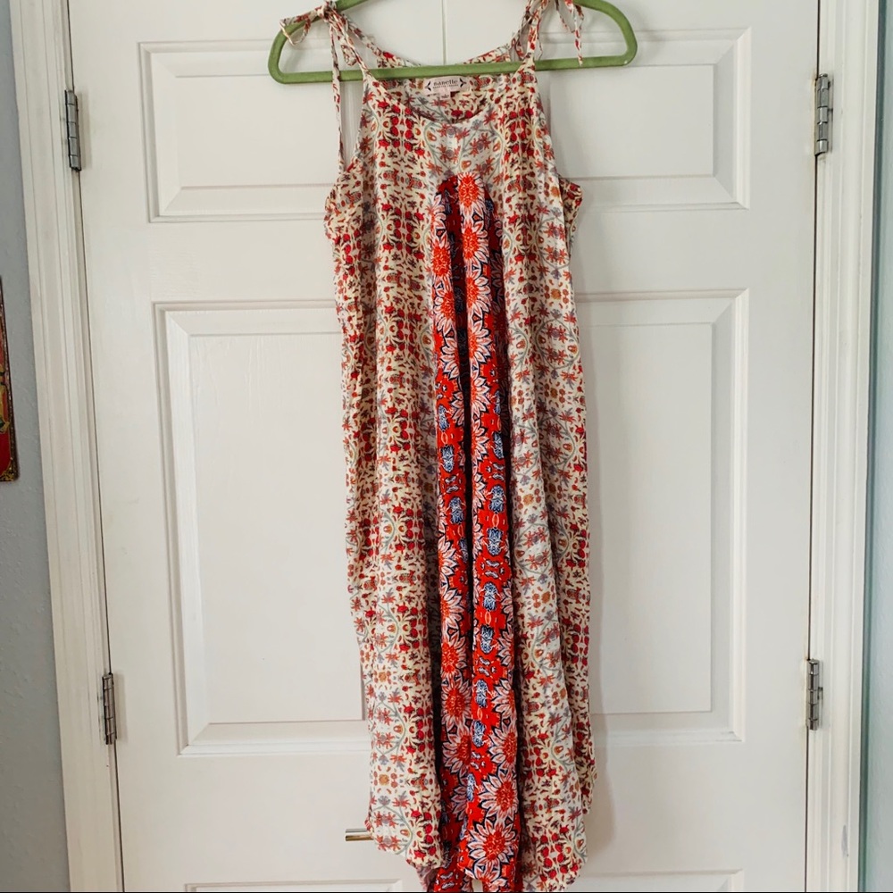 Nanette Lepore Handkerchief Midi Dress Size 4 - Picture 2 of 6